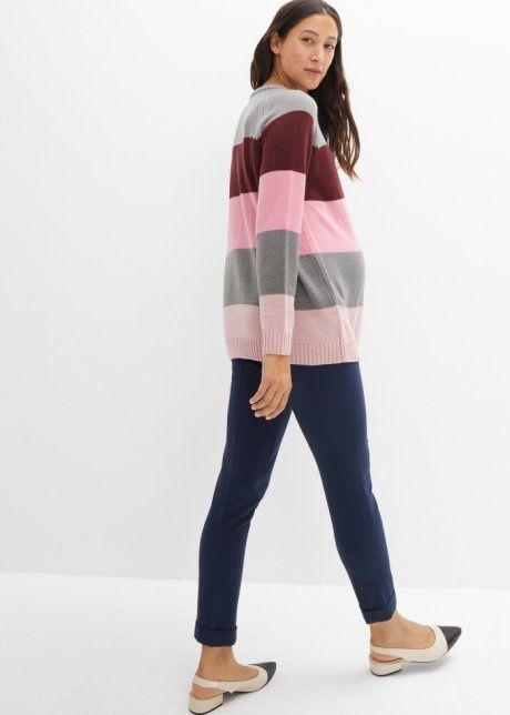 B.P.C sweter ciążowy w pasy 36/38.