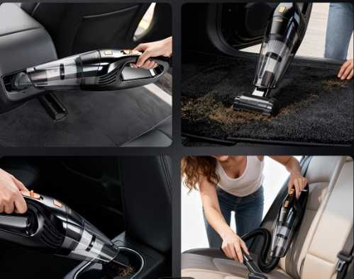 Пылесос автомобильный, портативный, ручной, Swagen, с аккумулятором.