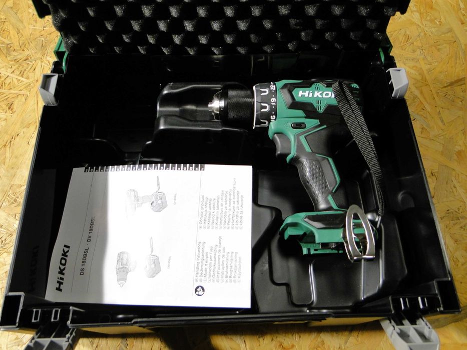 HIKOKI DS18DBSL, Wkrętarka, Solo w walizce, Nowa
