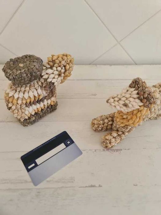 Coleção Conchas Artesanais Artesanato Animais Craft Seashells