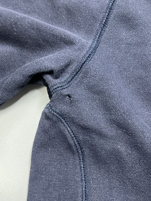 Tommy Hilfier Vintage Granatowa Bluza z Okraglym Dekoltem M