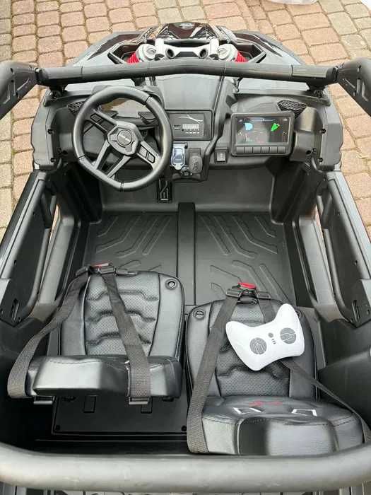 Dwuosobowy Samochód na akumulator Buggy CAN-AM PILOT pompowane koła