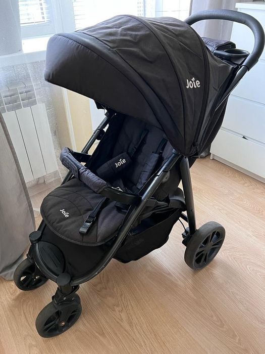 Коляска Joie literax 4 з фірмовим чохлом