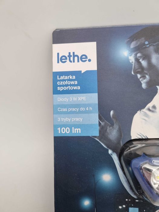Latarka czołowa sportowa Lethe 100 lm