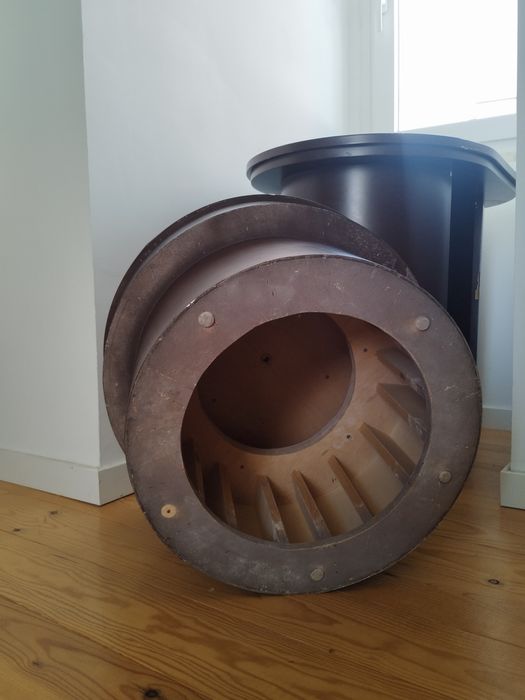 Mesa de madeira  vintage dos anos 70