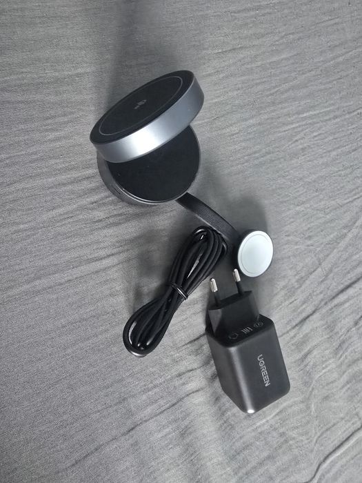 Ładowarka Indukcyjna 3w1 Ugreen Qi MagSafe iPhone Apple Watch AirPods