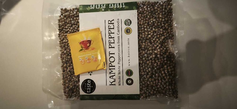 Pieprz Kampot - 500g - organiczny (czerwony, czarny, bialy).