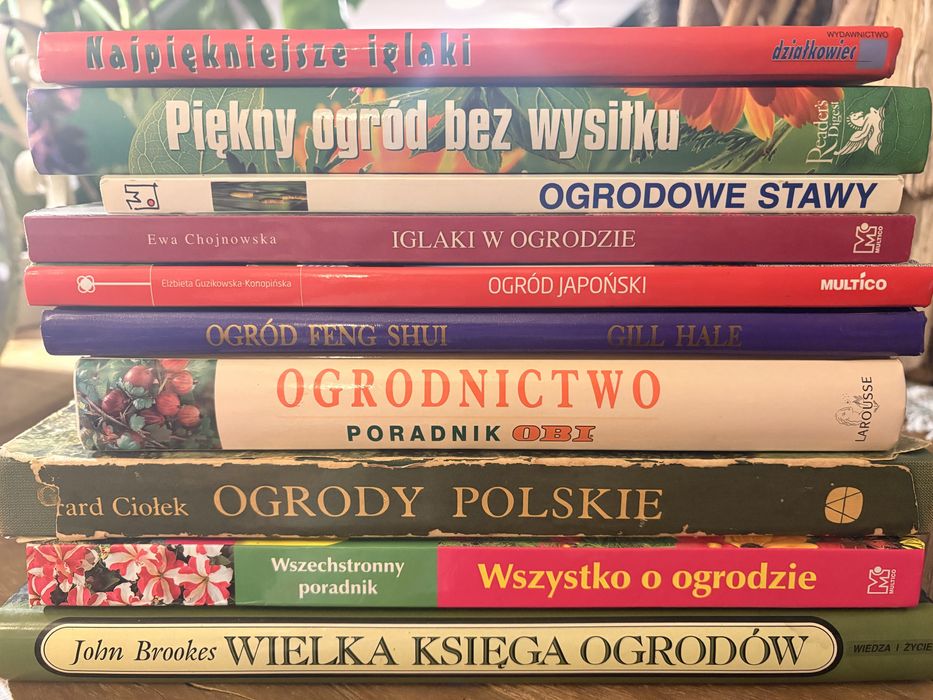 Ksiazki dotyczace ogrodu, ogrodnictwo, feng shui