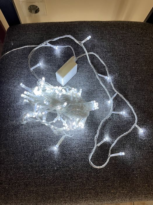 Luzes / piscas de natal brancas ou de múltiplas cores