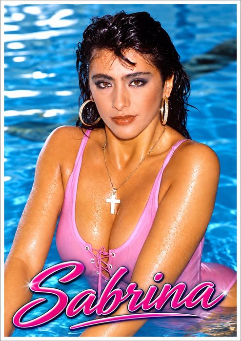 Posters novos Sabrina e Samantha Fox