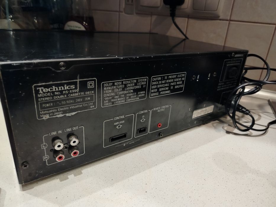 Magnetofon Technics double deck RX-X990