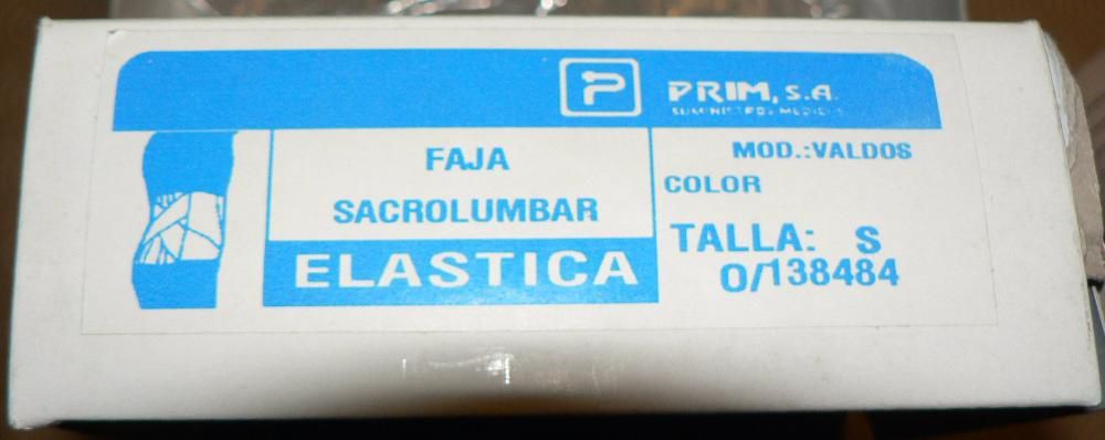 Cinta lombar Elástica tamanho S