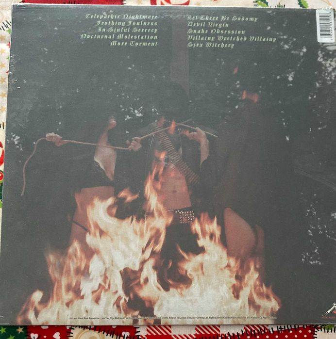 Midnight - Let There be Witchery LP Vermelho Vinho Marmoreado