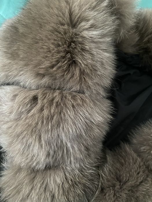 Kurtka bomber viral futro naturalne