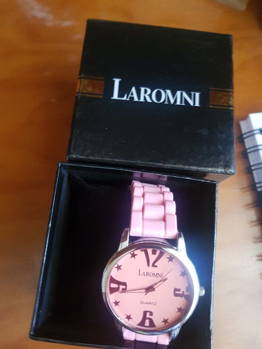 Relógio cor de rosa