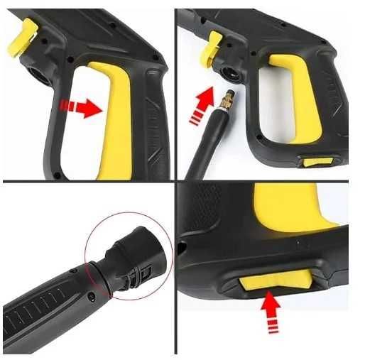 Pistola para máquina de pressão Karcher K2 a K7 - Envio Grátis