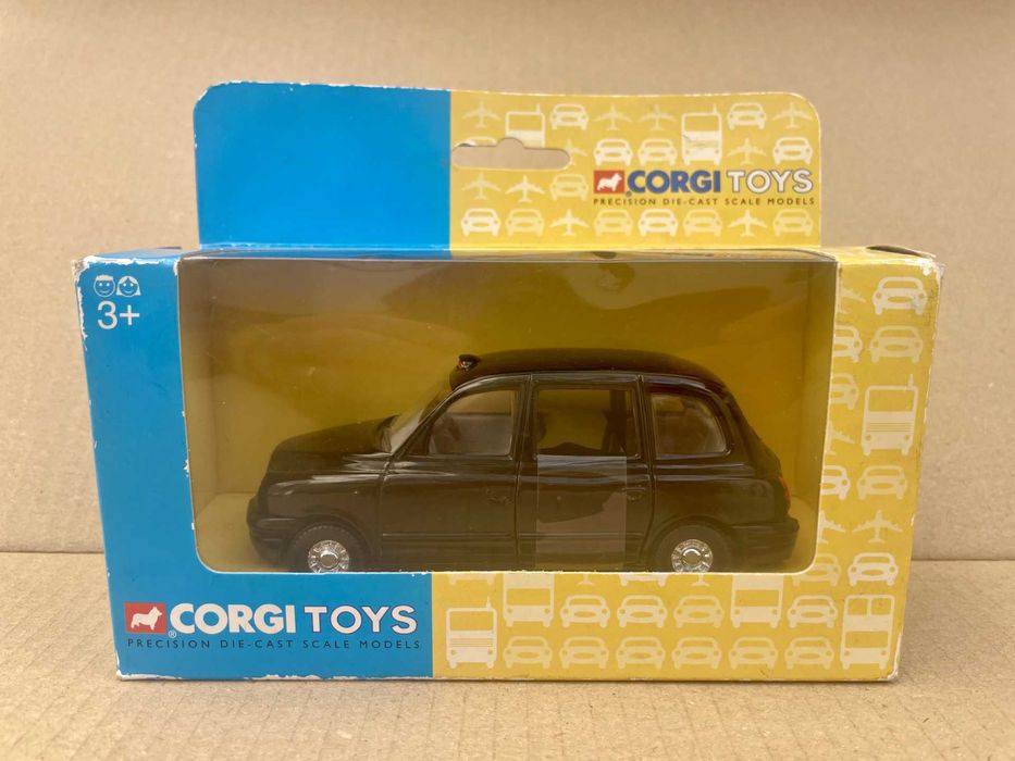 Brinquedo corgi toys, TX1 táxi londrino - TY85905, edição limitada.