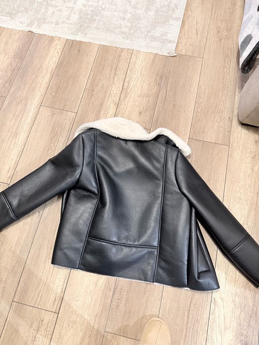 Kurtka zimowa ekoskóra