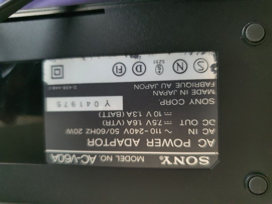 Máquina de Filmar Sony