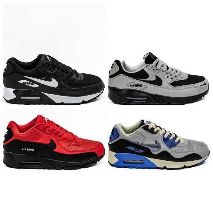 Мужские / женские кожаные кроссовки Nike Air Max 90 Red x Patta чоловічі / жіночі кросівки найк аїр макс 90