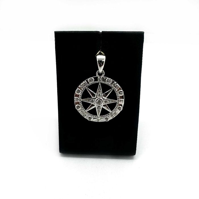 *Nowa* Srebrna Rodowana Zawieszka Próby 925 - 2,59g