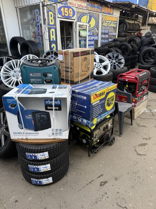 Генераторы Одесса Инверторные и обычные 1.6 2.4 3 3.4 5.5 7 8 10 KW