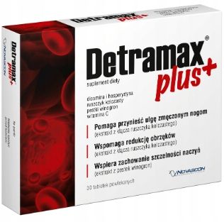 detramax plus zmęczone nogi diosmina novascon 60 tabletek