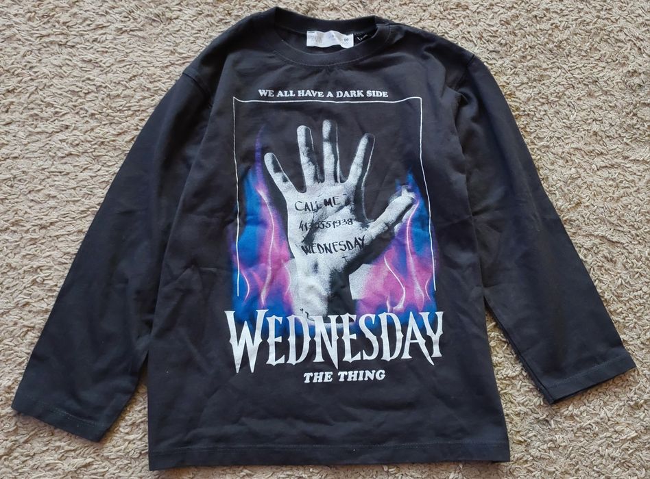 Bluzka długi rękaw Wednesday 120 Zara