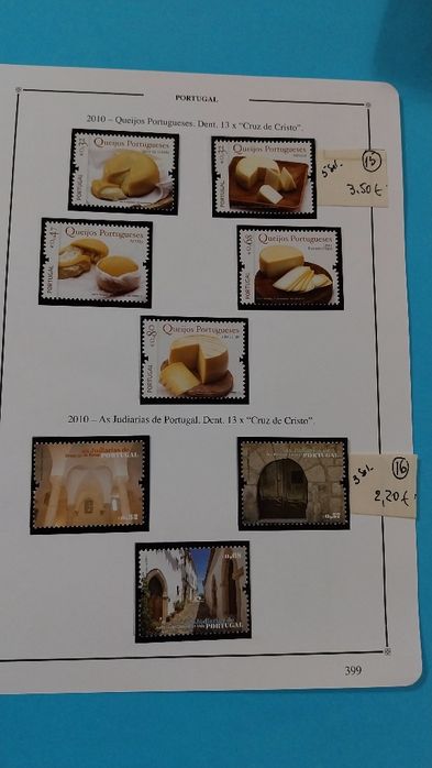 Selos de Portugal Novos c/goma-2010-Ref.1-26/11
