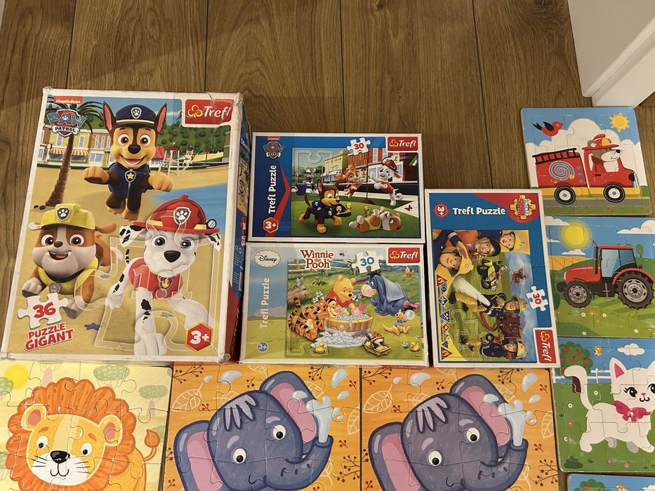 Zestaw puzzli dla dzieci