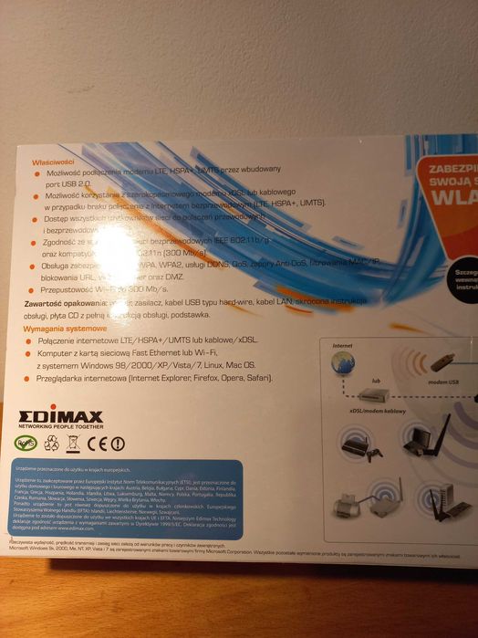 Router Edimax LT-6408n