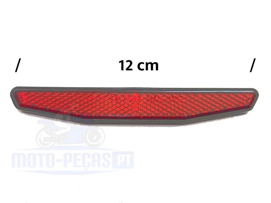 Refletor matricula vermelho homologado