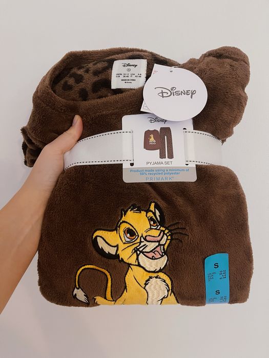 Піжамка Дісней Стіч король лев  Кошечка Марія Disney флісові нові