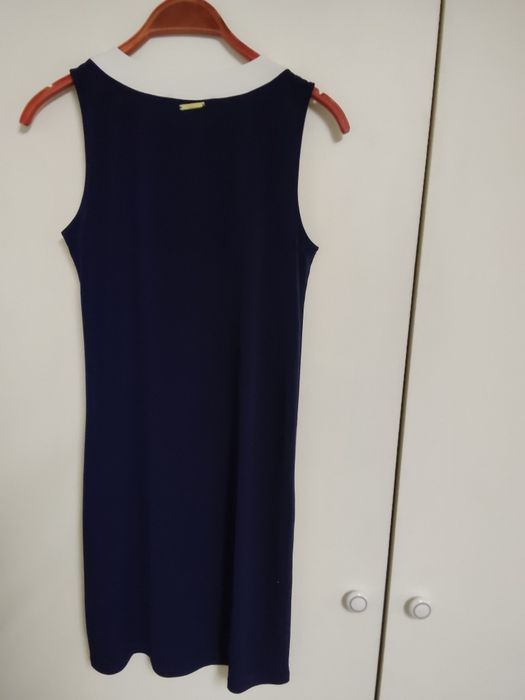 Lindo Vestido Azul Escuro Marca Michael Kors
