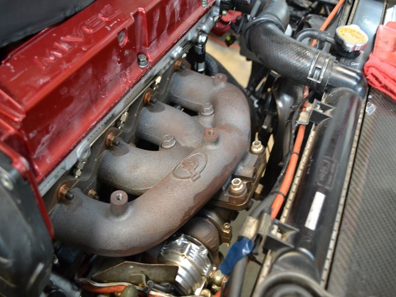 Коллектор выпускной FP manifold. Mitsubishi evo  evolution 4 5 6 7 8 9