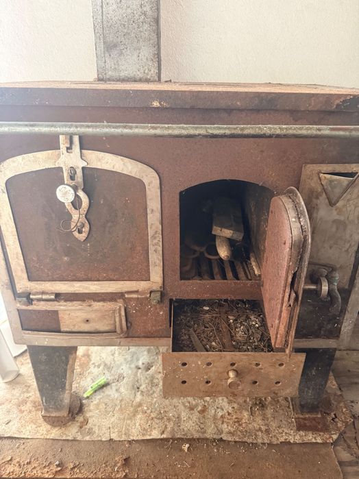 Forno a lenha todo em ferro