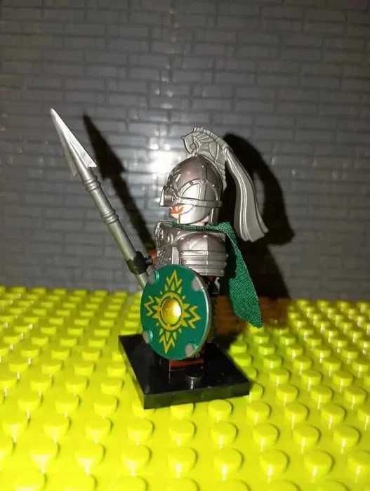 Zestaw 3szt Figurki jeździec Rohanu Lotr Władca Pierścieni Hobbit lor