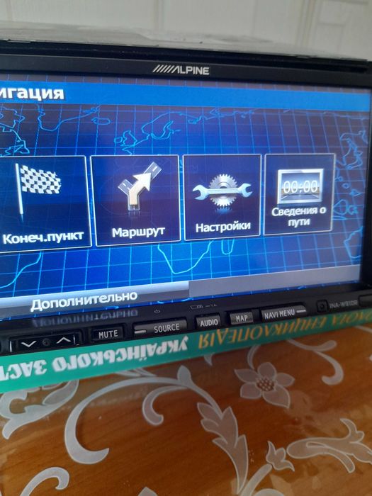 процессорная магнитола ресивер alpine ina w 910r