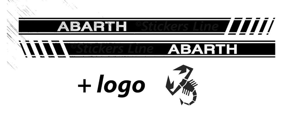 Abarth autocolantes