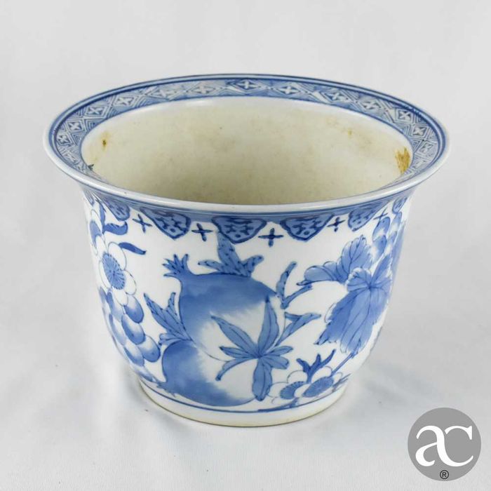 Vaso em porcelana da China, segunda metade do séc. XX