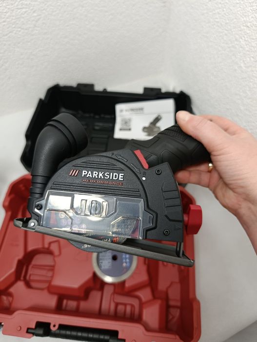 Акумулятор кутова PARKSIDE PPWSA 12 A1, міні болгарка парксайд 76мм