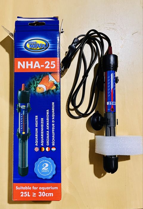 Aquecedor de Aquário Aqua Nova NHA-25