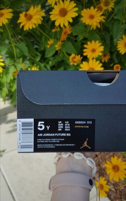 Air Jordan Future szare plecione