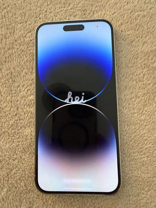 iPhone 14max Pro srebrny