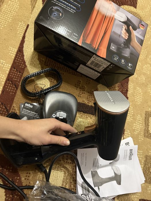 Відпарювач праска новий Вертикальний відпарювач ручний Braun GS 7077