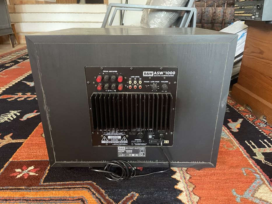 B&W ASW 1000 Active Subwoofer