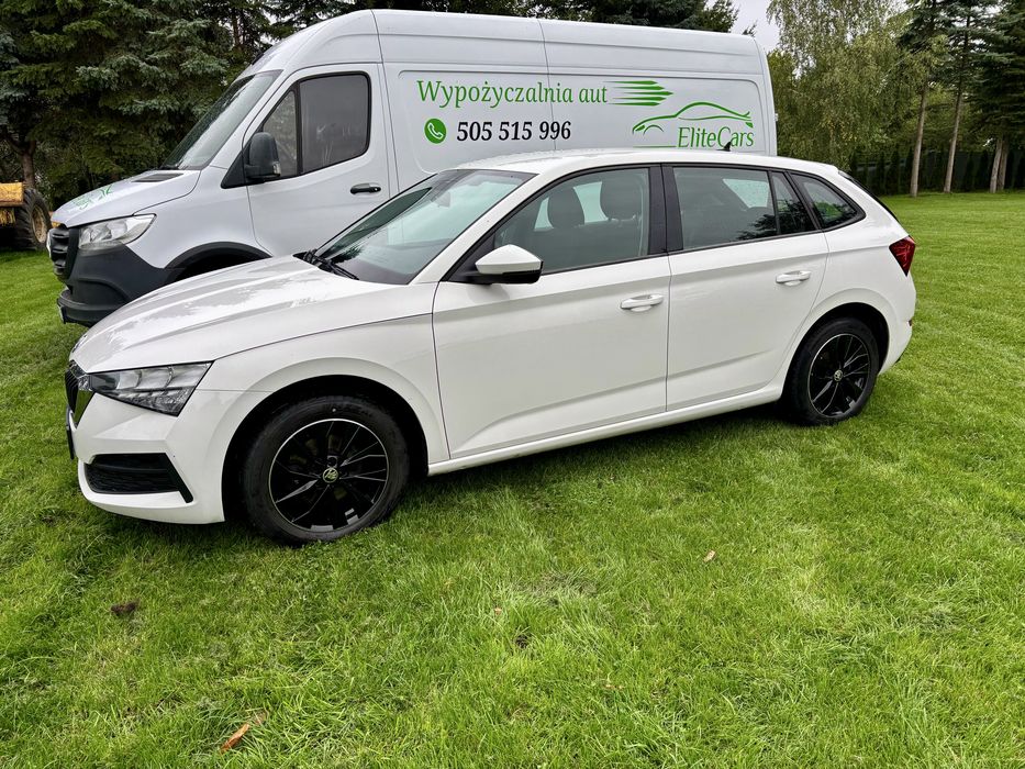 Wynajem skoda scala 1.6 tdi bardzo ekonomiczna