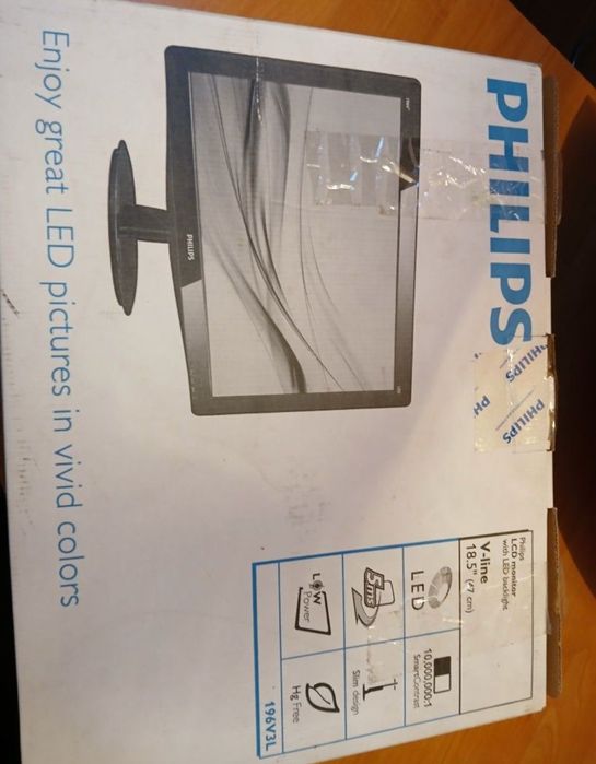 LED монітор Philips 18,5" новий в коробці