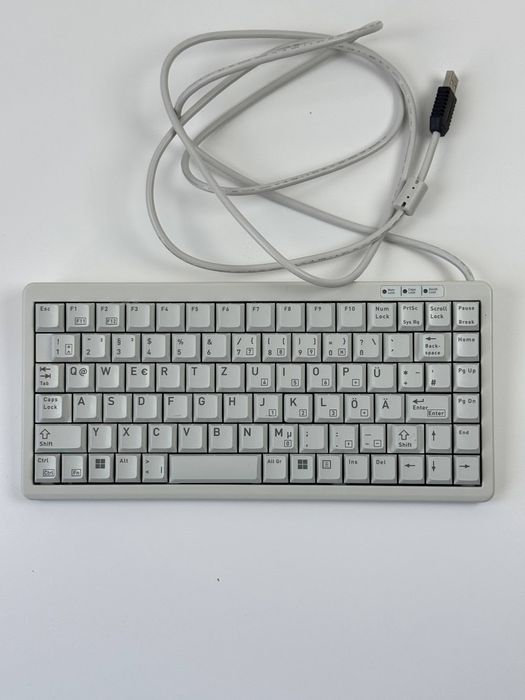 Klawiatura Cherry G84-4100 Ultraslim QWERTZ Jasnoszary