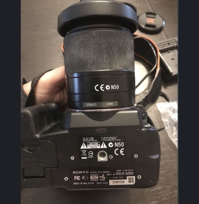aparat sony alfa 200 DSLR - A200